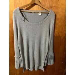 medium bell sleeve sweater Grey